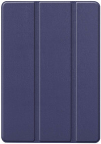 Just in Case Smart Tri-Fold Apple iPad (2019) Book Case Blauw