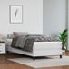 Maison Exclusive - Sommier tapissier blanc 90 x 200 cm en similicuir