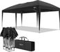 Zelsius Pavillon pliable, 3 x 6 mètres, noir