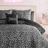 Ensemble de literie en satin, motif léopard, pour lit simple, 6 pièces
