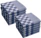 Byrklund Theedoek Clean & Tidy Blauw - Set van 12 - 100% Katoen - 50x70 cm