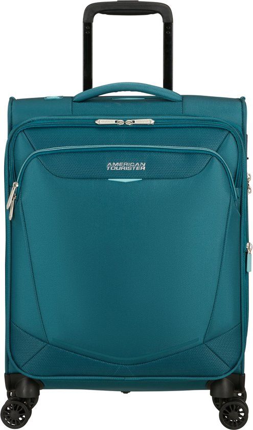 American Tourister Summerride spinner 55 cm handbagage koffer Totally Teal
