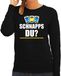 Bellatio Decorations Schnapps Apres ski trui Schnapps du zwart dames - Wintersport sweater - Foute apres ski outfit/ kleding/ verkleedkleding XXL