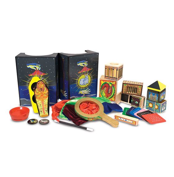 Melissa & Doug Luxe goochelset - Goochelset voor kinderen - 10 klassieke goocheltrucs