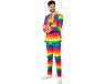 Suitmeister Rainbow - Heren Pak - Carnavalskleding - Pride - Kostuum - Gekleurd - Maat S