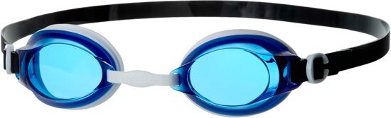 Speedo Zwembril Jet - Unisex - Blauw-Wit - One Size