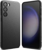 Ringke Onyx Hoesje Geschikt voor Samsung Galaxy S23 Flexibel TPU Back Cover Zwart