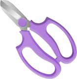 Merkloos Bloemenschaar, premium stalen tuinschaar, plantenschaar, snijder voor bloemen, fruit, blad, takken, trimmen, gereedschap voor tuinieren, bloemenversiering, violet