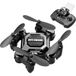 Mini Drone Pliable Portable Avion à Altitude Fixe pour Enfants 2 Batteries Autonomie : 10 Min Noir