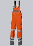 BP Multinorm-veiligheidsbroek met borststuk Apc1 2214-840 - Mannen - Maat 44 - Warnorange/Dunkelgrau