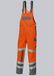 BP 2214-840-8553-33n stretch broekbretels met clipbevestigingen, 31% polyester/28% modacryl/20% viscose/20% aramide/1% andere vezels, warnorange/donkergrijs, 33N grootte