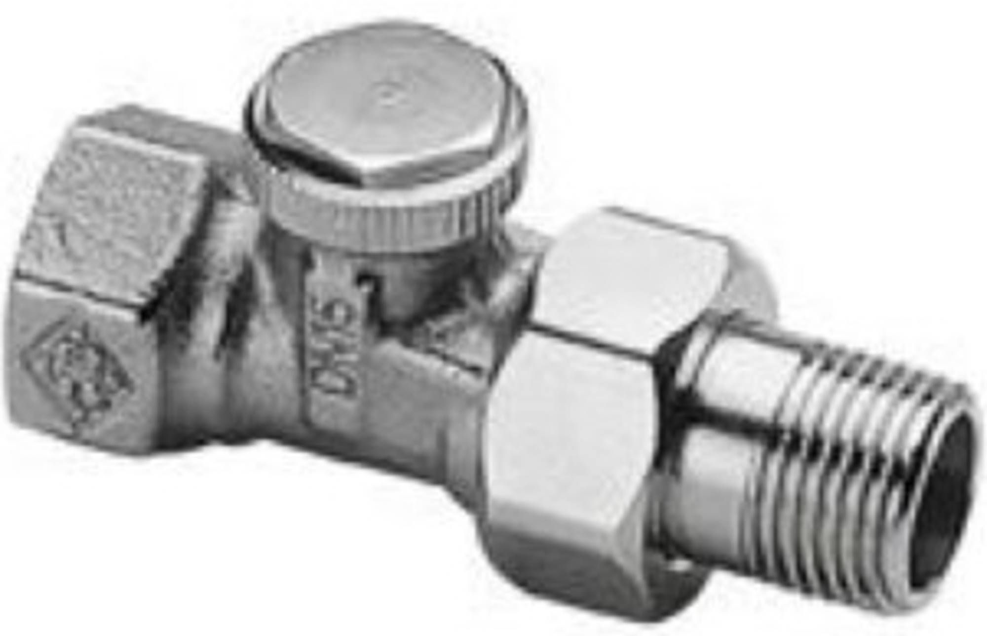 Heimeier 035602000 - Radiatormontageonderdeel - 1/2" - Voetventiel