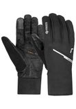 Reusch Vingerhandschoenen Rider WINDSTOPPER TOUCH-TEC Zwart-Zilver Maat 8
