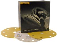 Mirka Gold Schuurschijven 200mm met 9 gaten - P320