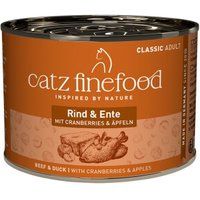 Catz finefood Classic Adult Rund en eend 12x200 g