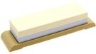 Suehiro Slijpsteen Japanse Bryne, Korrelgrootte # 1000 en # 3000 Dubbelzijdig met rubberen voet, Whetstone Compact