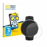 BROTECT Screenprotector 3 Stuks voor Polar Vantage V2 Beschermglas Transparant