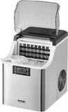 VEVOR Ijsmachine Ijsblokjesmachine 20,4KG/24U Zelfreinigend met Schepmand