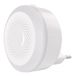 EMOS - Elegant LED-nachtlampje voor stopcontact, rond, oriëntatielicht met schakelaar, 230V, eurostekker, warm wit