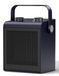 Chauffage vitrocéramique 2000 watts, noir, avec télécommande