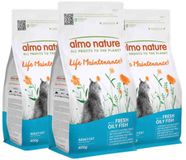 Almo Nature Kattenvoer Droog Life Maintenance Vette Vis - 3 x 400 gr