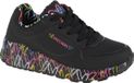 Skechers Uno Lite 314976L-BKMT Zwart Sneakers Meisje Maat 39.5
