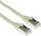 ACT Ivoor 10 meter LSZH SFTP CAT6A patchkabel snagless met RJ45 connectoren FB7410