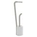 Gedy Wendy Staande lamp, kunsthars, wit en beige, 16 x 20,4 x 69.80 cm