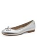 Tamaris Dames Ballerinas Van Leer Met Strik