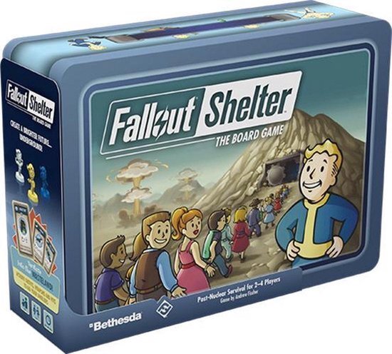 Fantasy Flight Games Fallout Shelter the Board Game