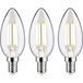 Paulmann 29199 LED-lamp Energielabel A E14 Kaars 2.5 W Warmwit 3 stuk(s)