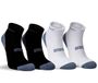 Hilly Unisex Active - Quarter - Min (Twin Pack) demping, hardloopsok