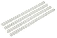 FMprofessional Glazen rietjes Ø 8 x 150 mm, 30 stuks