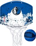 Wilson Dallas Mavericks Mini Basketbalmand Blauw