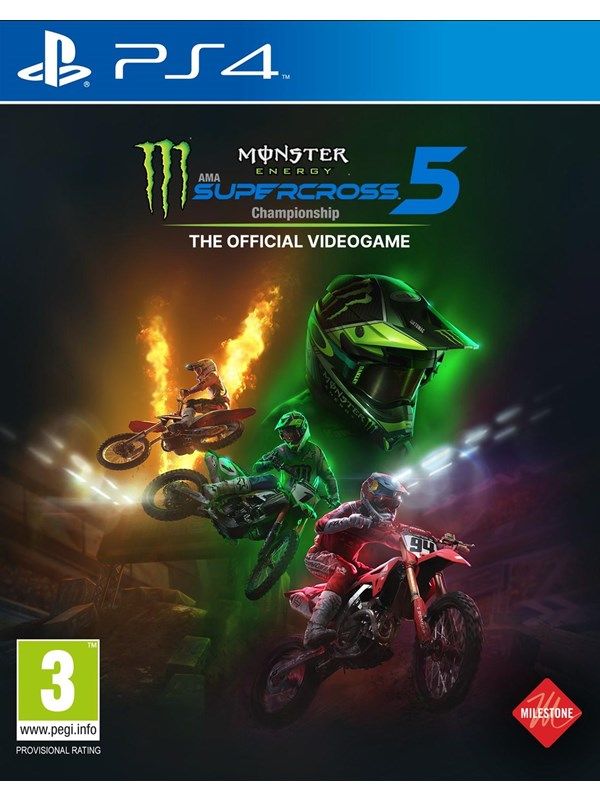 Milestone Monster Energy Supercross 5: The Official Videogame - 8057168504422