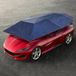 Tente de parasol semi-automatique pour voiture avec UPF 30+, imperméable, universelle, protection solaire, protection contre les intempéries, pour l'extérieur, voyage, portable, pliable