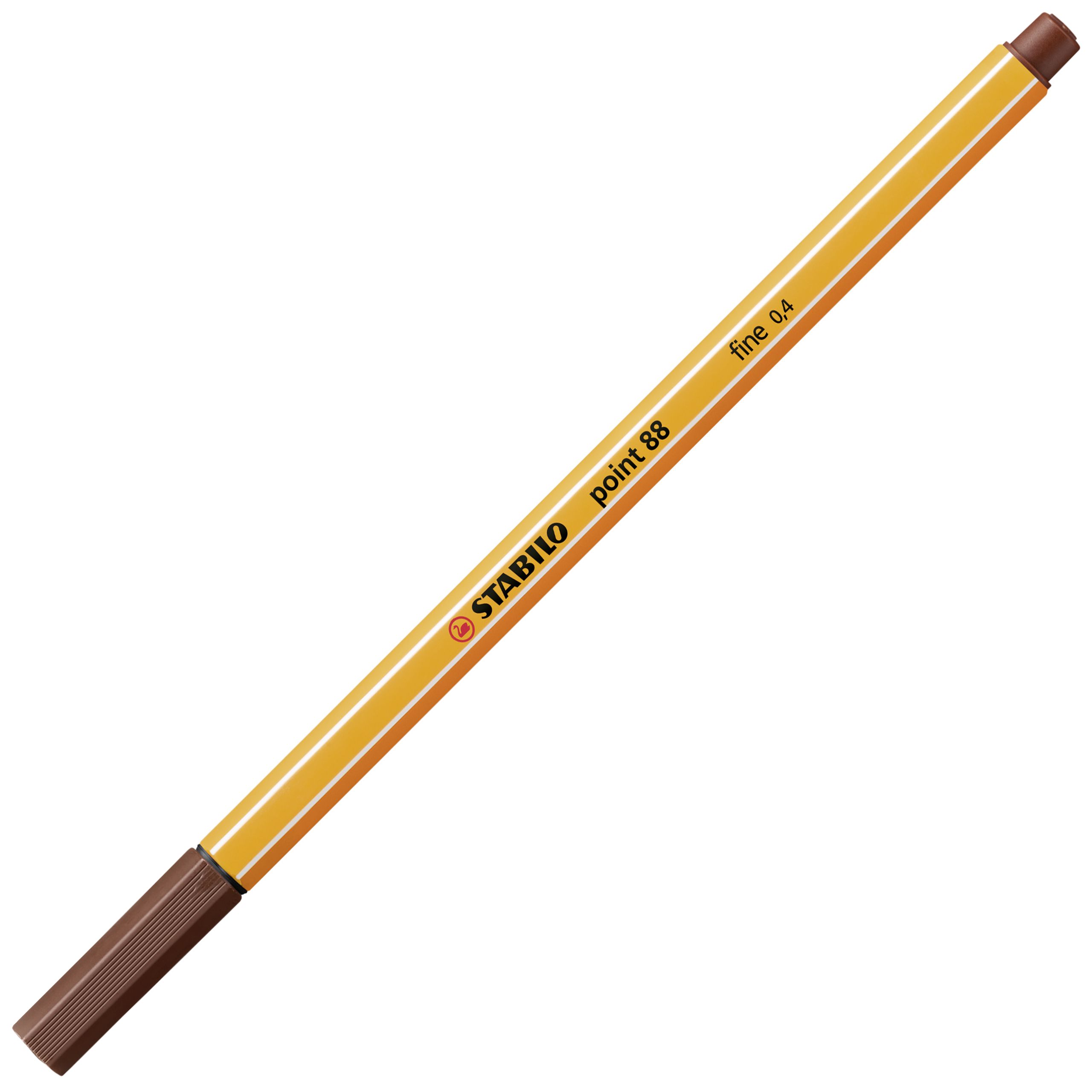 STABILO point 88 Fineliner - 0.4mm - Brown