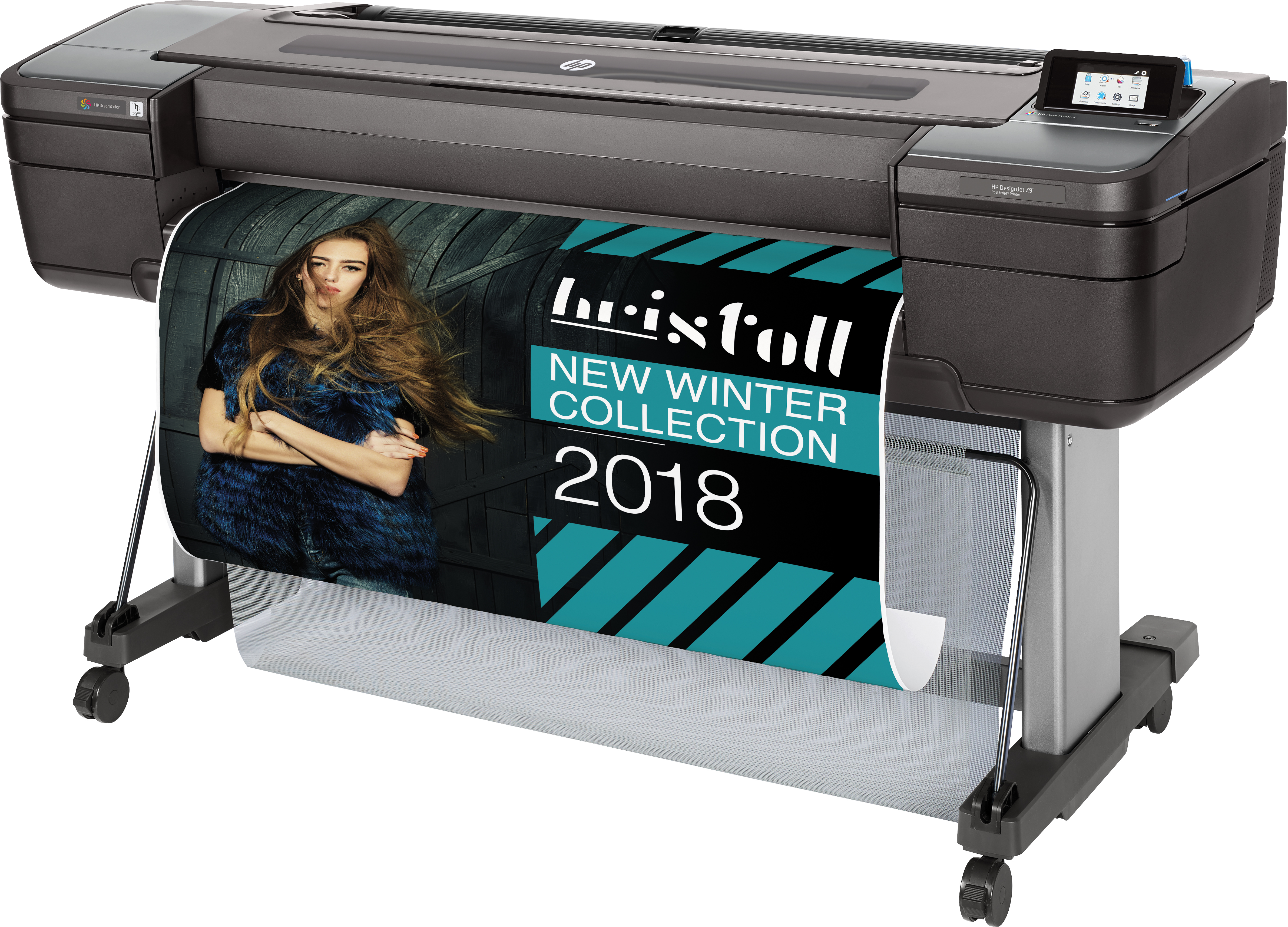 HP Designjet Z9+ - grootformaat printer - inkjet-technologie - A0, A1, A2, A3, A4 - 2400 x 1200 DPI - zwart, grijs