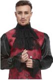 Smiffys Cravat & Cuff Kostuum Accessoire Set - Zwart
