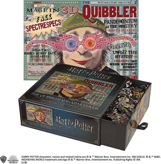 The Noble Collection Harry Potter: The Quibbler Magazine Cover Puzzle