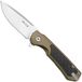 Buck Stinger 0714GRS Satin D2, Green Aluminium Carbon Inlay, zakmes