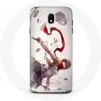 Maniacase Hoesje voor Samsung Galaxy J3 2017 Mikasa Ackerman Attack of the Titans Manga