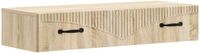 vidaXL Wandgemonteerde Zijtafel 87,5 x 34,5 x 17 cm Bewerkt hout