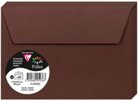 Clairefontaine Pollen C6 Envelop Cacao Bruin 114x162mm 20 Stuks