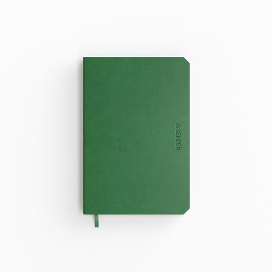 DE KEMPEN Notitieboek Origin 10x15 cm Lijn Groen 160 Pagina's