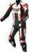 MUGENRACE Ibrido 2-delig leren motorpak - Zwart/wit/rood - Maat 50