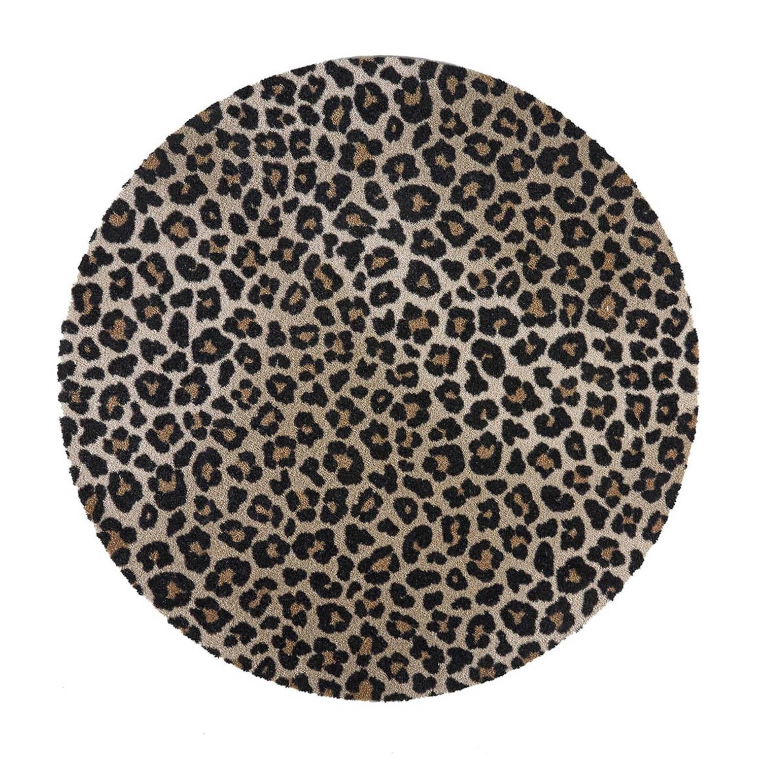 MD-Entree Vloerkleed Safari Beige - 100 cm Ø - Polyamide