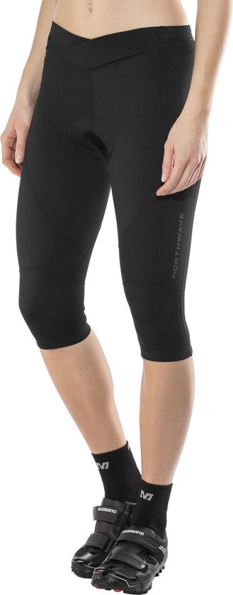 Northwave Crystal 2 fietsbroek kort Dames Mid Season zwart