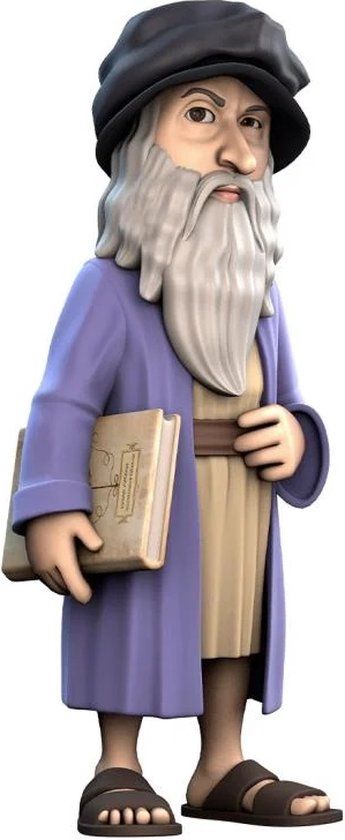 MINIX Leonardo da Vinci Figuur - Special Edition - 12cm - PVC - Film & Series Merchandise