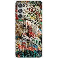 Samsung Galaxy M55 5G Graffiti 1 Bedrukt siliconen hoesje